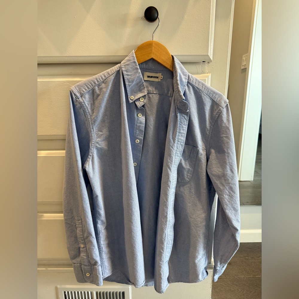 Taylor Stitch Blue Oxford The Jack
